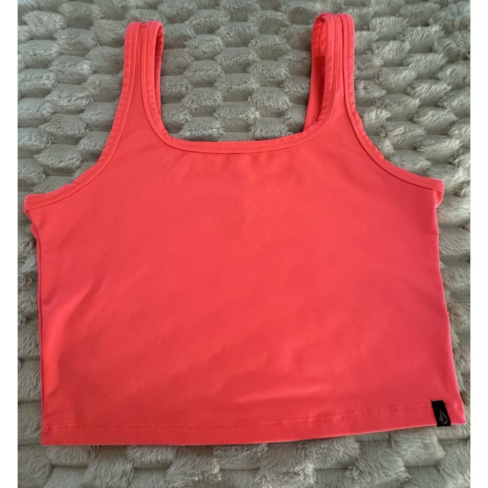 Volcom Neon Orange Tank Size S